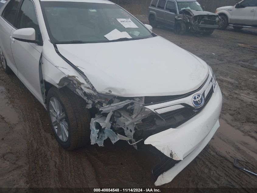 2014 TOYOTA CAMRY HYBRID XLE - 4T1BD1FK0EU115964