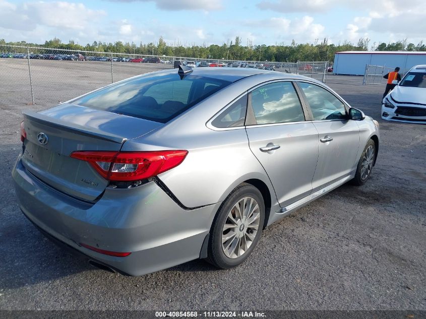 2015 HYUNDAI SONATA LIMITED - 5NPE34AF4FH179226