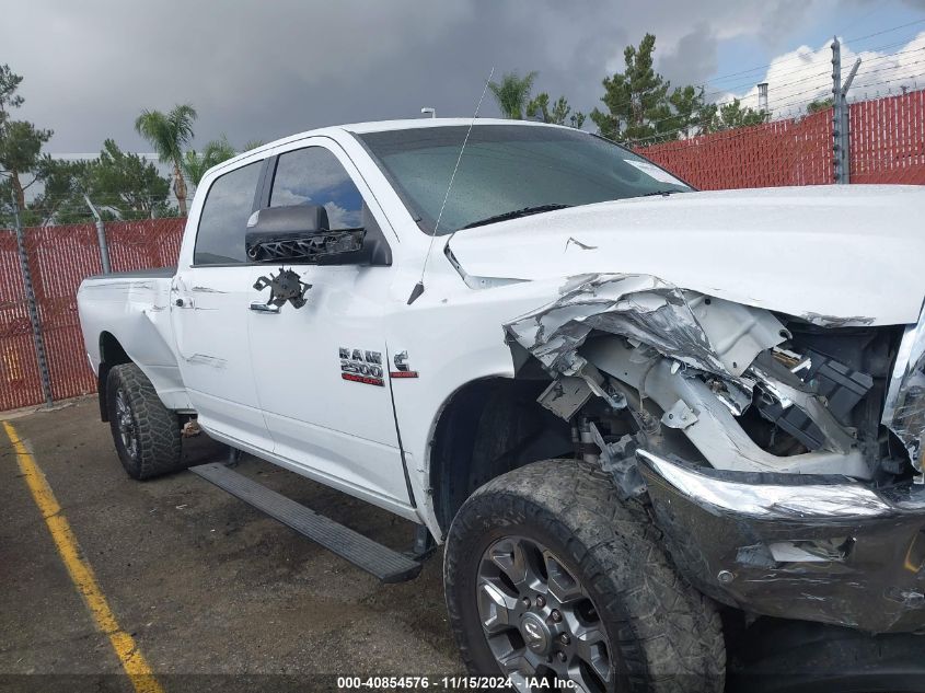 2018 Ram 2500 Big Horn 4X4 8' Box VIN: 3C6UR5JL4JG101785 Lot: 40854576