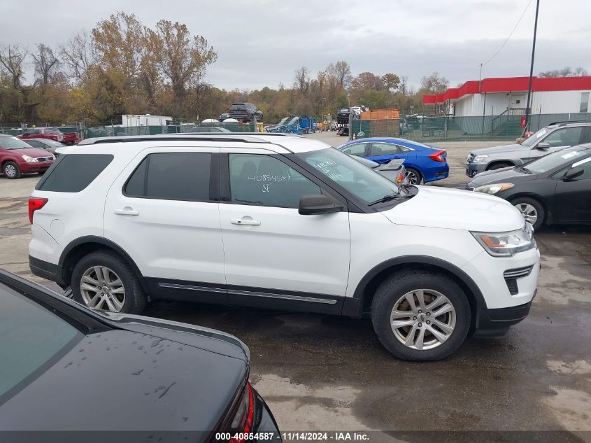 2018 Ford Explorer Xlt VIN: 1FM5K8D8XJGB63581 Lot: 40854587