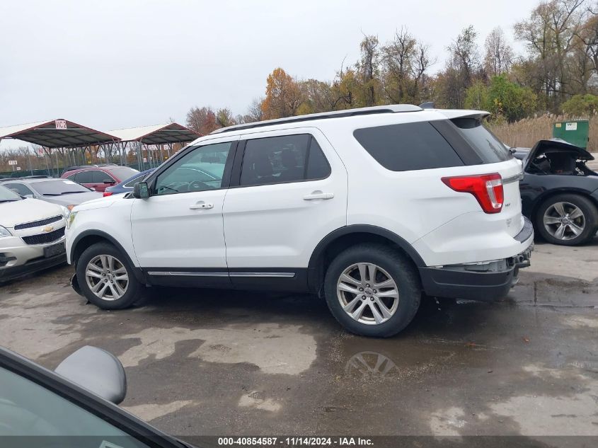 2018 Ford Explorer Xlt VIN: 1FM5K8D8XJGB63581 Lot: 40854587