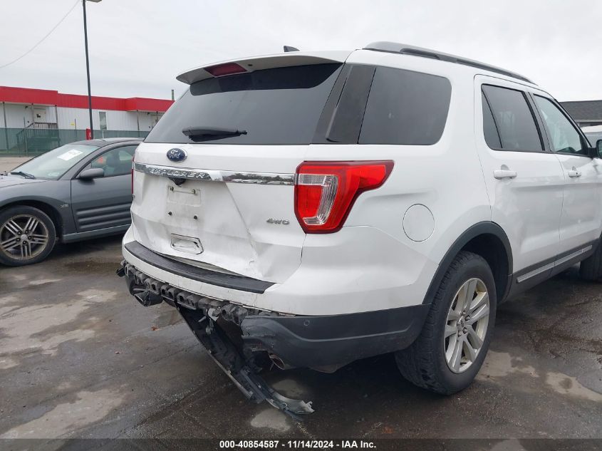 2018 Ford Explorer Xlt VIN: 1FM5K8D8XJGB63581 Lot: 40854587