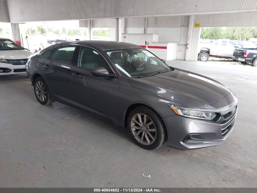 2021 Honda Accord Lx VIN: 1HGCV1F16MA047409 Lot: 40854602