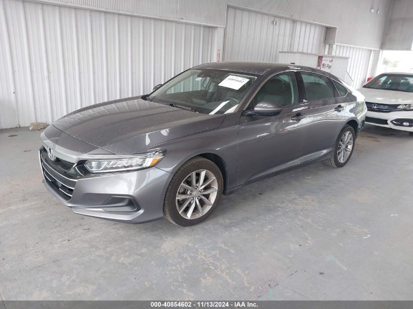 2021 Honda Accord Lx VIN: 1HGCV1F16MA047409 Lot: 40854602