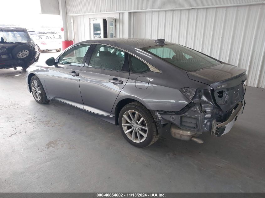 2021 Honda Accord Lx VIN: 1HGCV1F16MA047409 Lot: 40854602