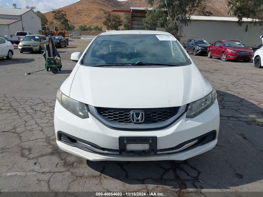 2013 Honda Civic Lx VIN: 19XFB2F56DE282600 Lot: 40854603