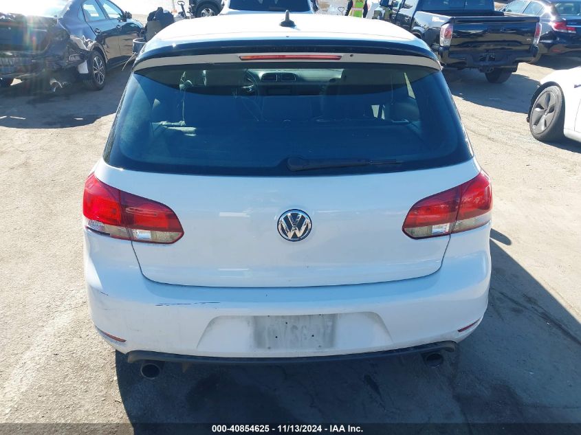 2011 Volkswagen Gti 2-Door VIN: WVWED7AJ0BW112470 Lot: 40854625