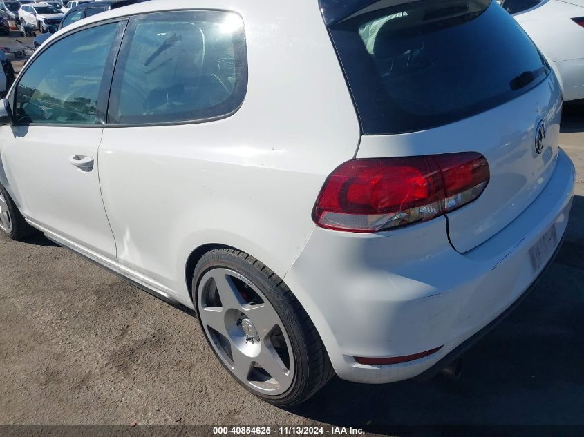 2011 Volkswagen Gti 2-Door VIN: WVWED7AJ0BW112470 Lot: 40854625