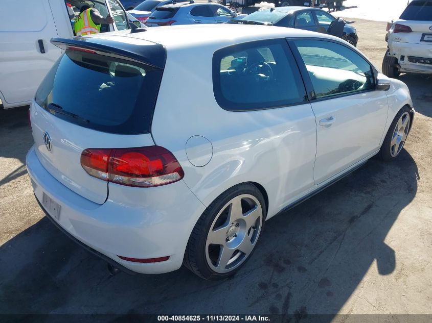 2011 Volkswagen Gti 2-Door VIN: WVWED7AJ0BW112470 Lot: 40854625