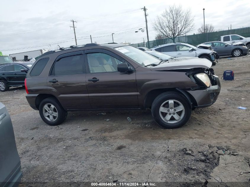 2009 Kia Sportage Lx V6 VIN: KNDJE723597562955 Lot: 40854634