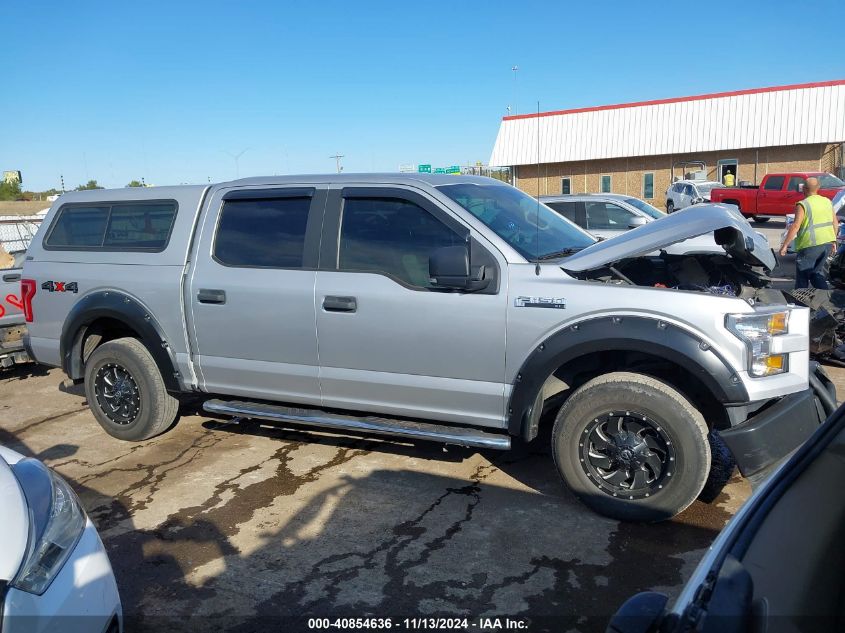 2017 Ford F-150 Xl VIN: 1FTEW1E86HFB07166 Lot: 40854636