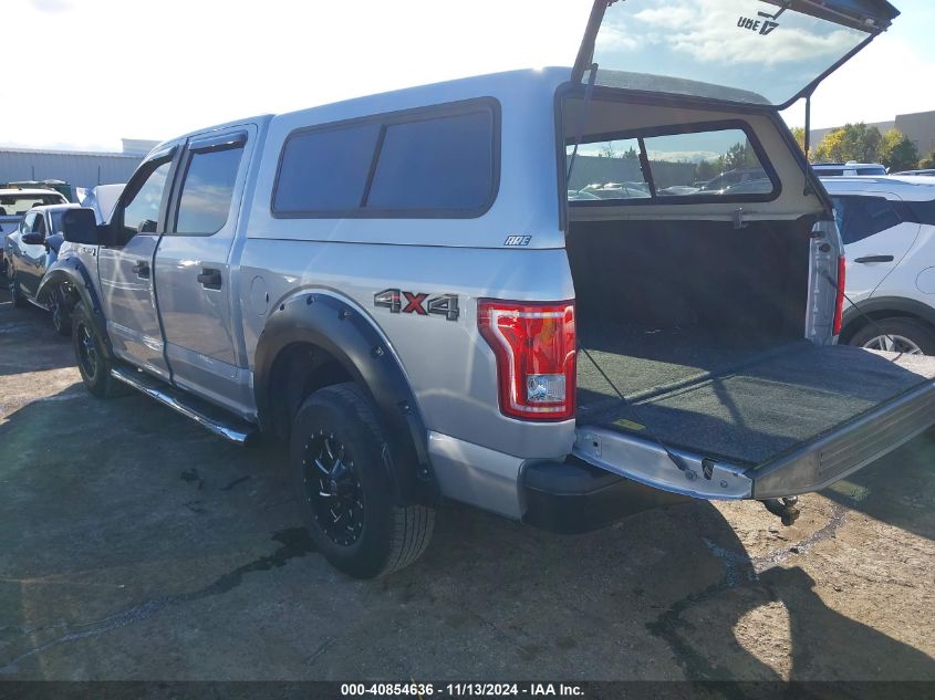 2017 Ford F-150 Xl VIN: 1FTEW1E86HFB07166 Lot: 40854636