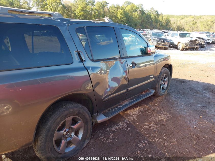 2005 Nissan Armada Se VIN: 5N1AA08A85N708744 Lot: 40854638