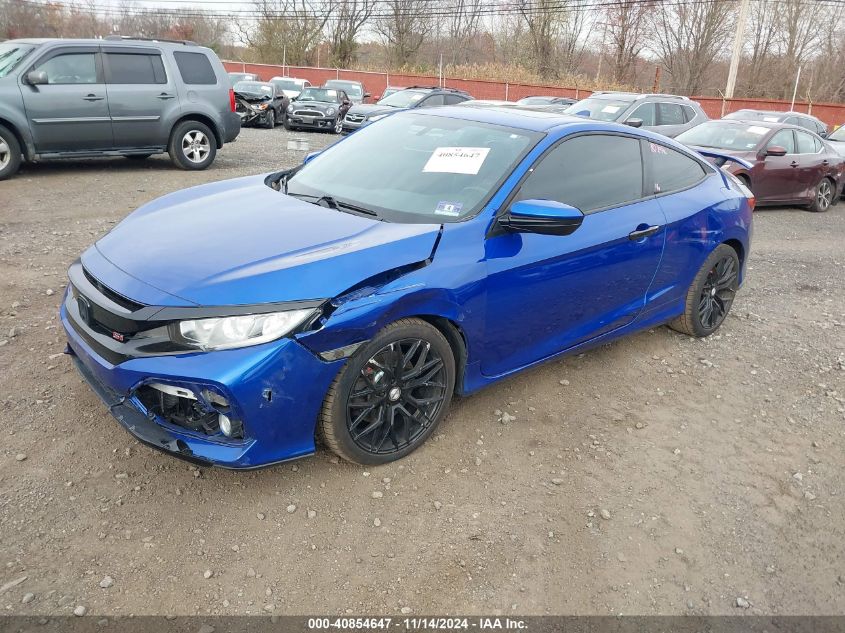 VIN 2HGFC3A55KH752094 2019 Honda Civic, Si no.2