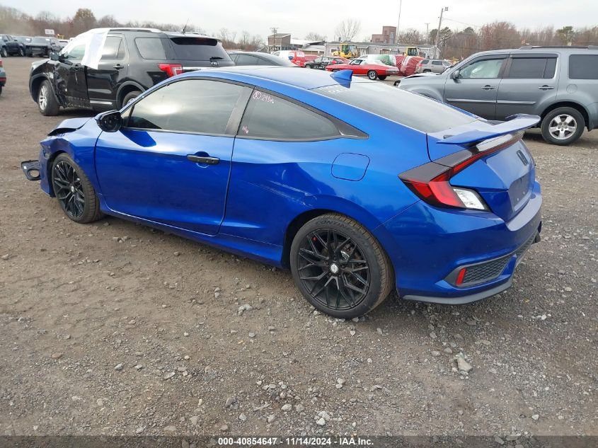 VIN 2HGFC3A55KH752094 2019 Honda Civic, Si no.3