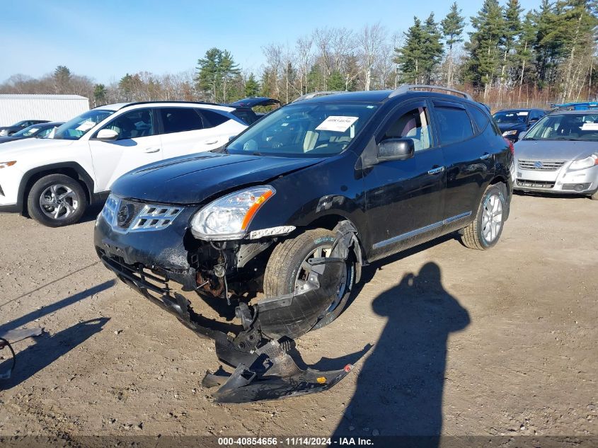 VIN JN8AS5MV2DW106409 2013 Nissan Rogue, Sv W/Sl Pkg no.2