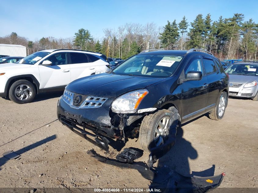 2013 Nissan Rogue Sv W/Sl Pkg VIN: JN8AS5MV2DW106409 Lot: 40854656