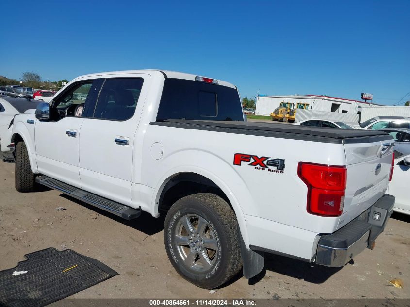 2018 Ford F-150 Lariat VIN: 1FTEW1EG3JKC58857 Lot: 40854661