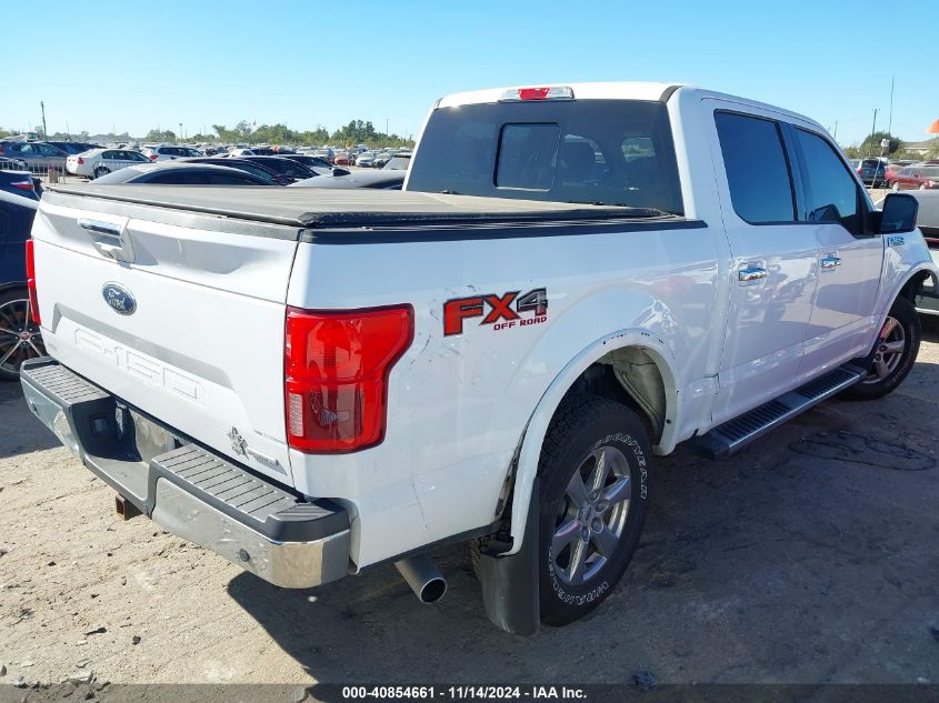 2018 Ford F-150 Lariat VIN: 1FTEW1EG3JKC58857 Lot: 40854661