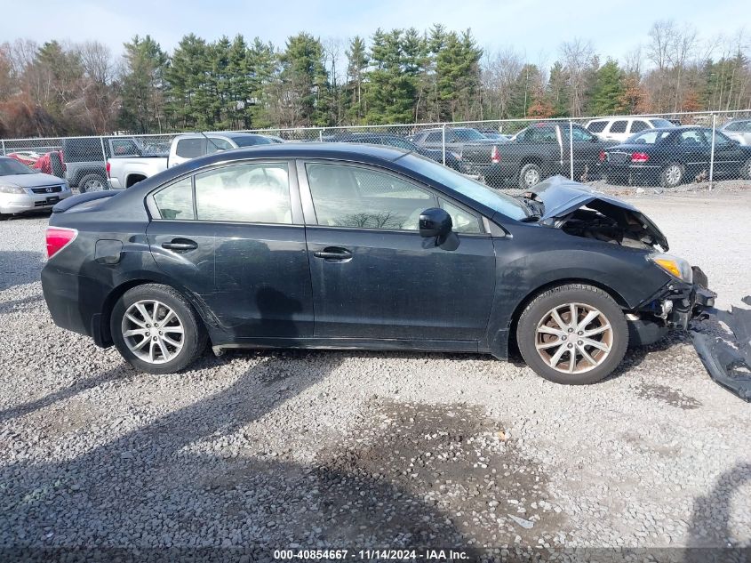 2014 Subaru Impreza 2.0I Premium VIN: JF1GJAC6XEH012592 Lot: 40854667