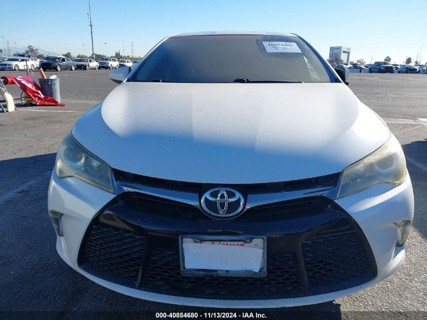 2015 Toyota Camry Se VIN: 4T1BF1FK2FU059652 Lot: 40854680