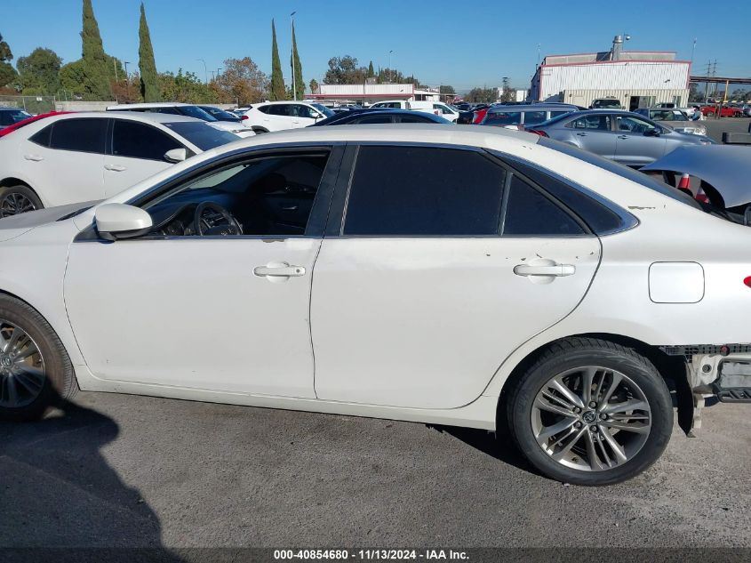 2015 Toyota Camry Se VIN: 4T1BF1FK2FU059652 Lot: 40854680