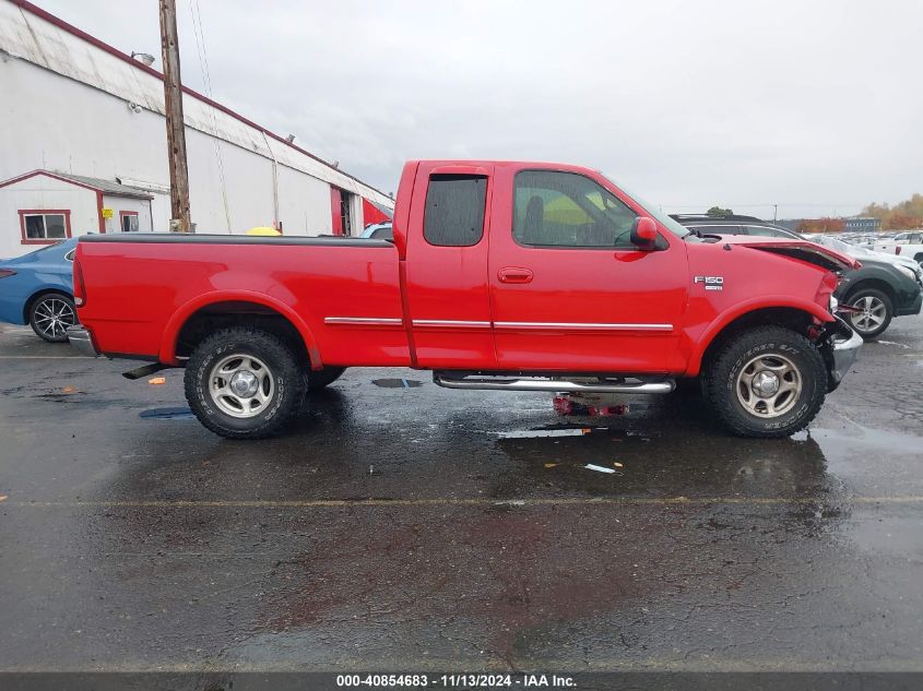 1998 Ford F-150 Lariat/Standard/Xl/Xlt VIN: 2FTZX18W2WCA99861 Lot: 40854683