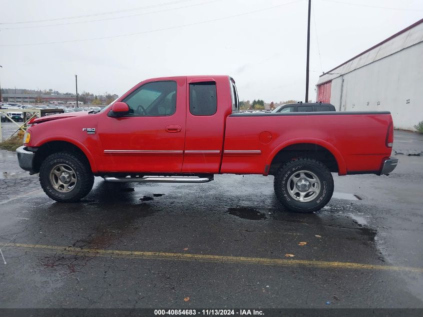 1998 Ford F-150 Lariat/Standard/Xl/Xlt VIN: 2FTZX18W2WCA99861 Lot: 40854683