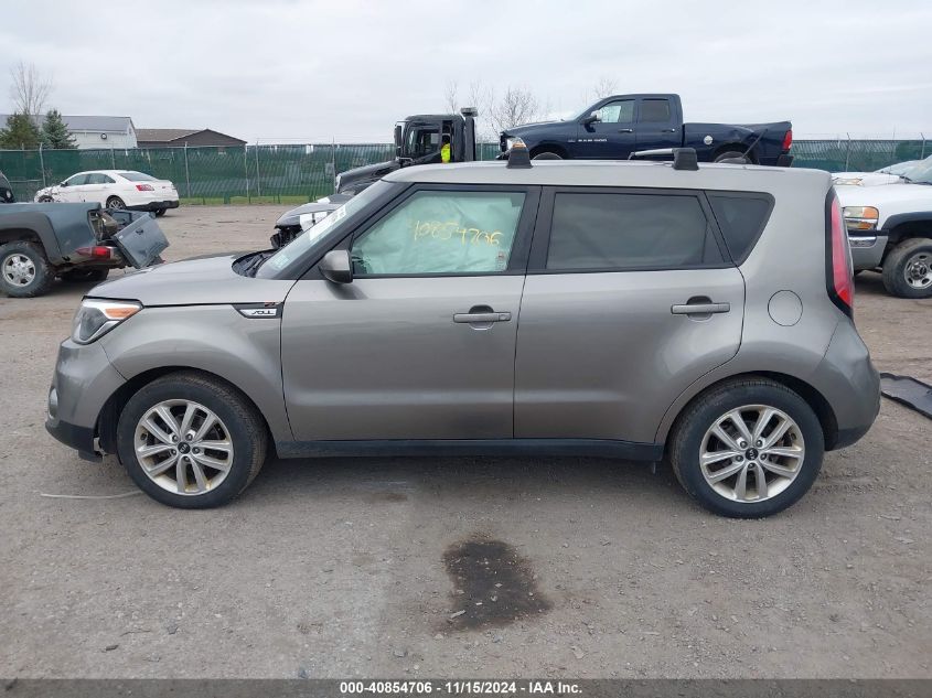 2018 Kia Soul + VIN: KNDJP3A59J7611813 Lot: 40854706