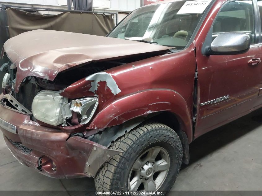 2005 Toyota Tundra Sr5 V8 VIN: 5TBDT44115S470022 Lot: 40854722