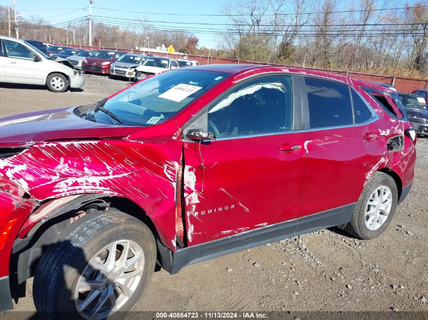 2022 Chevrolet Equinox Awd Lt VIN: 3GNAXUEV0NL124900 Lot: 40854723