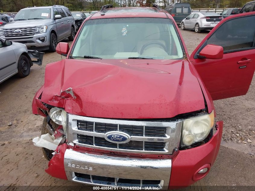 2009 Ford Escape Limited VIN: 1FMCU04G59KD07640 Lot: 40854751