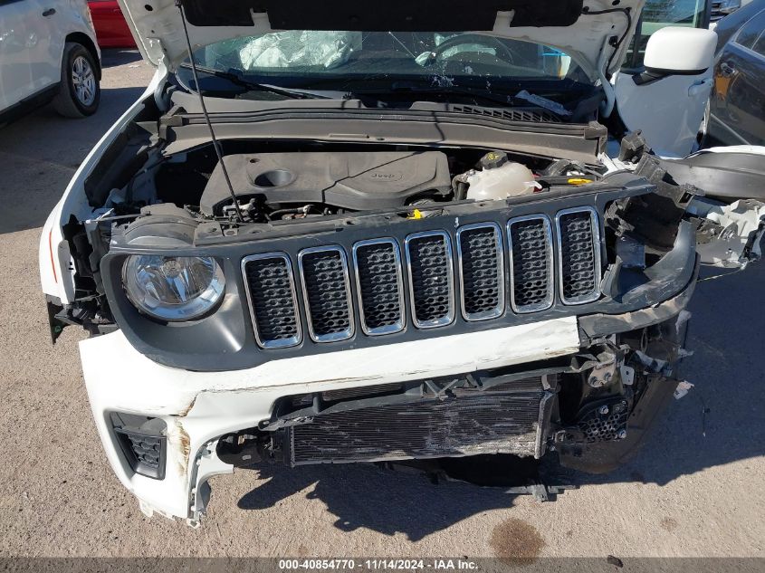 2019 Jeep Renegade Latitude 4X4 VIN: ZACNJBB16KPK03618 Lot: 40854770