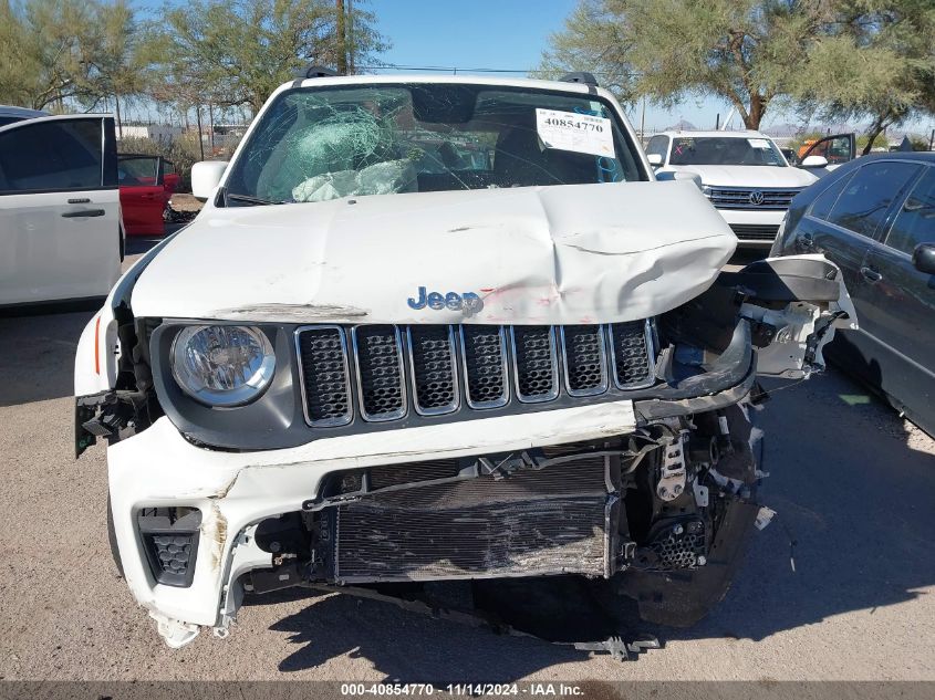 2019 Jeep Renegade Latitude 4X4 VIN: ZACNJBB16KPK03618 Lot: 40854770