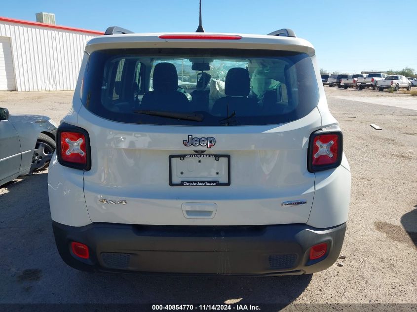 2019 Jeep Renegade Latitude 4X4 VIN: ZACNJBB16KPK03618 Lot: 40854770