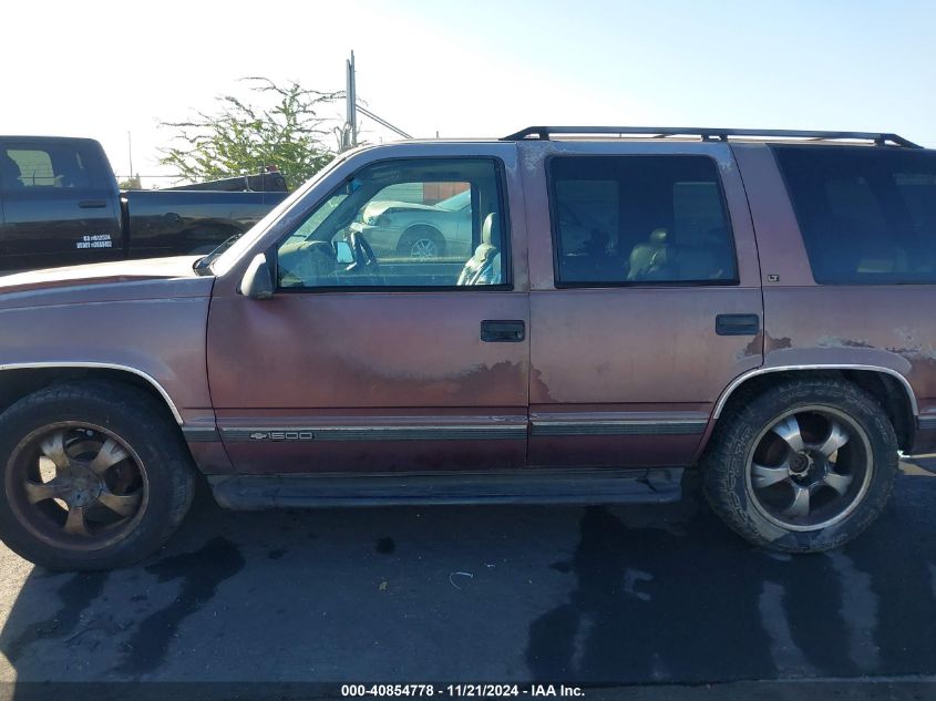 1996 Chevrolet Tahoe C1500 VIN: 1GNEC13R9TJ347524 Lot: 40854778