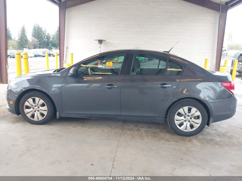 2013 Chevrolet Cruze Ls Auto VIN: 1G1PA5SG6D7163826 Lot: 40854784