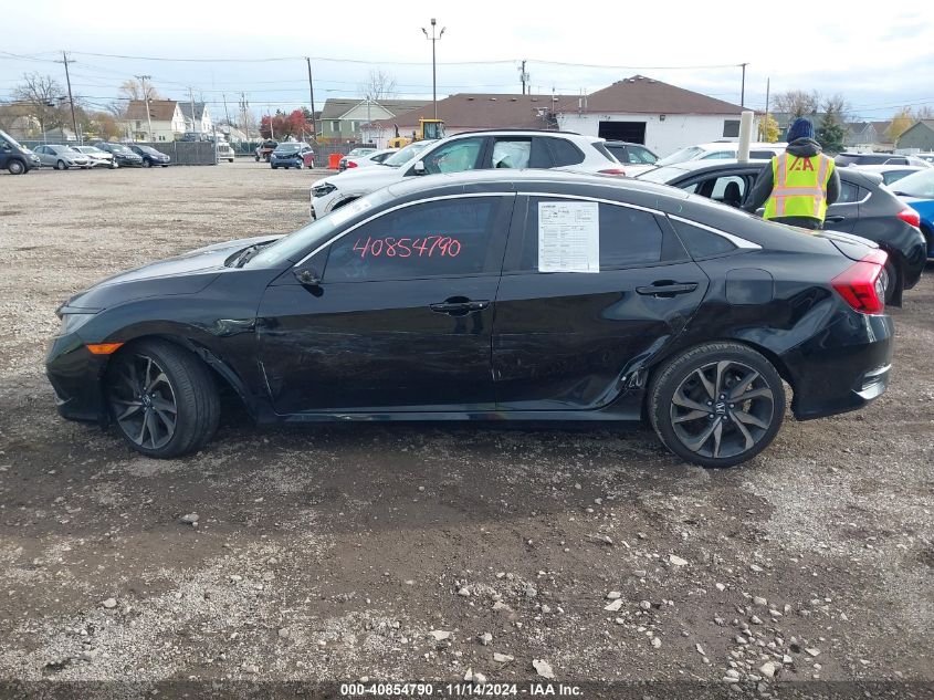 2019 Honda Civic Sport VIN: 2HGFC2F88KH519968 Lot: 40854790