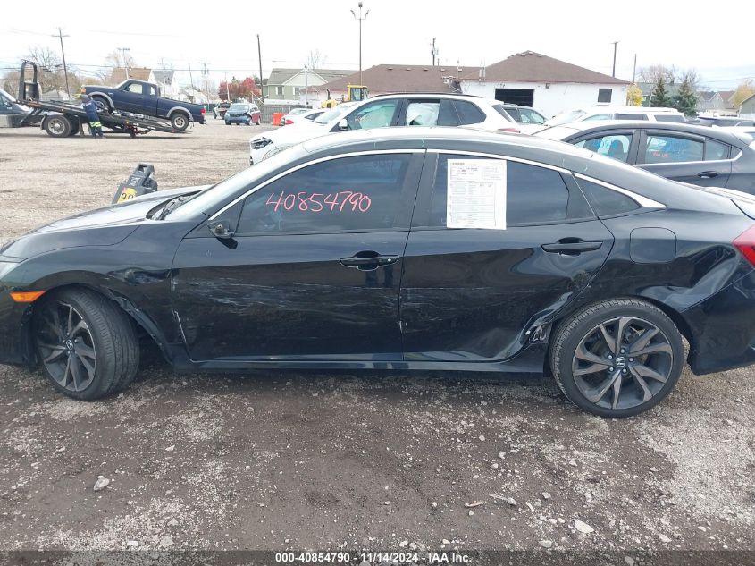 2019 Honda Civic Sport VIN: 2HGFC2F88KH519968 Lot: 40854790