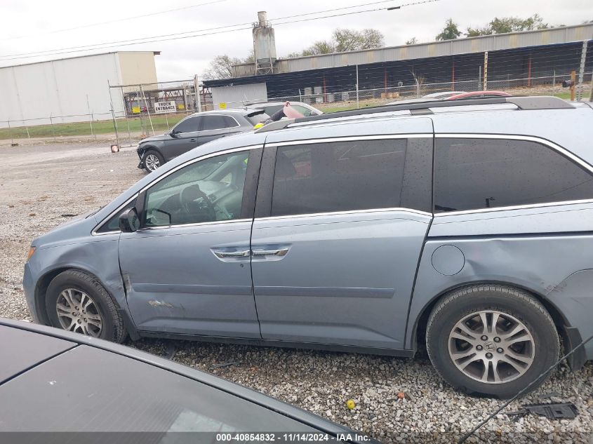 2011 Honda Odyssey Ex-L VIN: 5FNRL5H69BB060755 Lot: 40854832