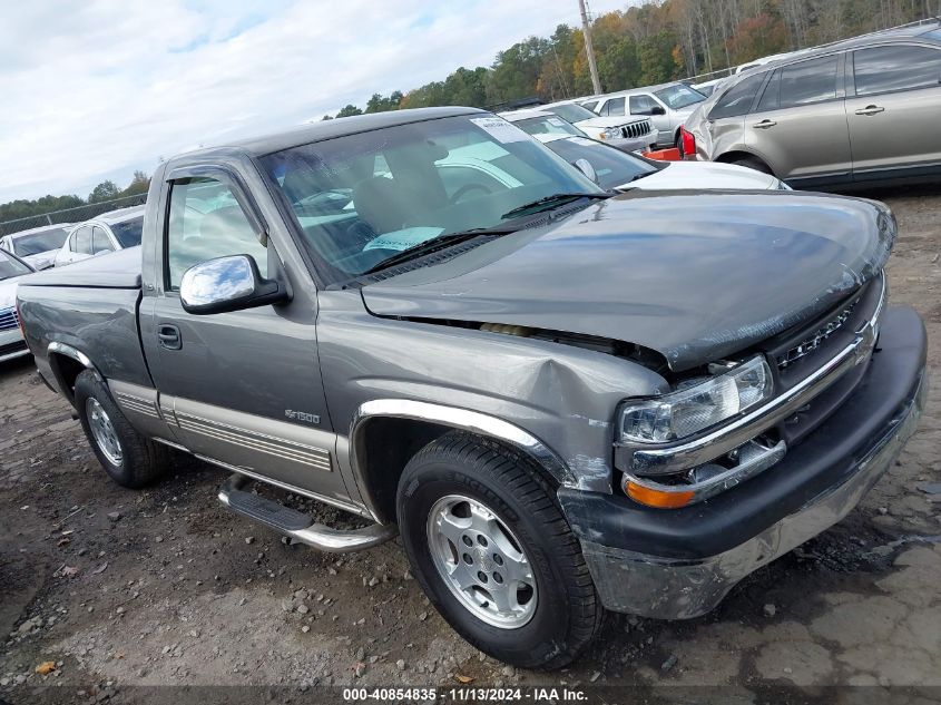 1999 Chevrolet Silverado 1500 Ls VIN: 1GCEC14V4XZ180825 Lot: 40854835