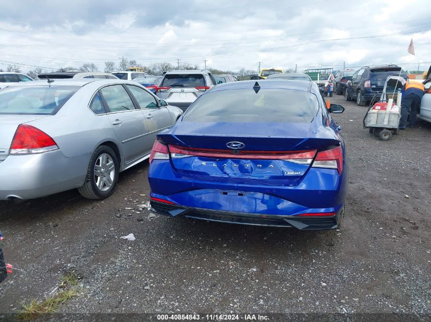 2022 Hyundai Elantra Limited VIN: 5NPLP4AG8NH065295 Lot: 40854843