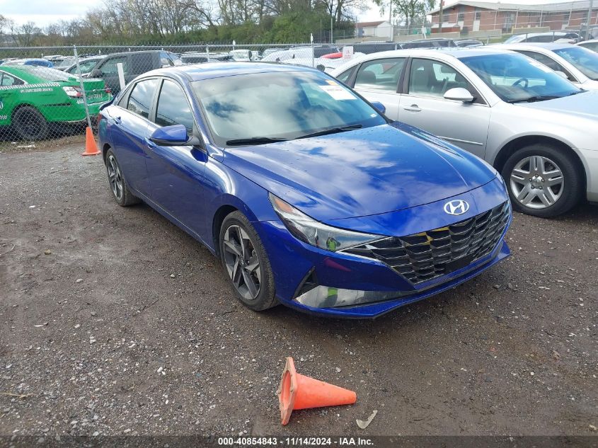 2022 HYUNDAI ELANTRA LIMITED - 5NPLP4AG8NH065295