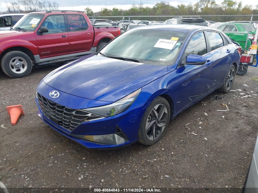 2022 Hyundai Elantra Limited VIN: 5NPLP4AG8NH065295 Lot: 40854843