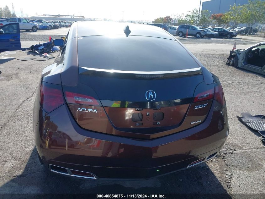 2010 Acura Zdx VIN: 2HNYB1H69AH503559 Lot: 40854875