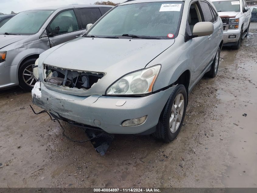 2004 Lexus Rx 330 VIN: JTJHA31U840037674 Lot: 40854897