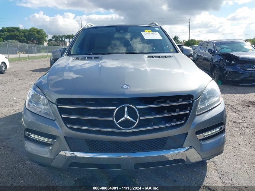 2013 Mercedes-Benz Ml 350 Bluetec 4Matic VIN: 4JGDA2EB5DA215812 Lot: 40854901