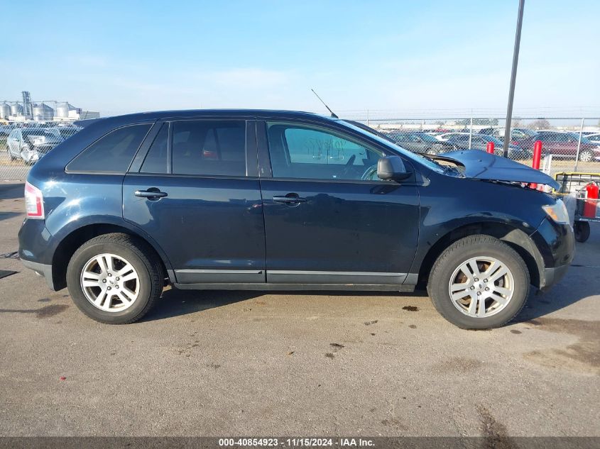 2008 Ford Edge Sel VIN: 2FMDK48CX8BA61640 Lot: 40854923