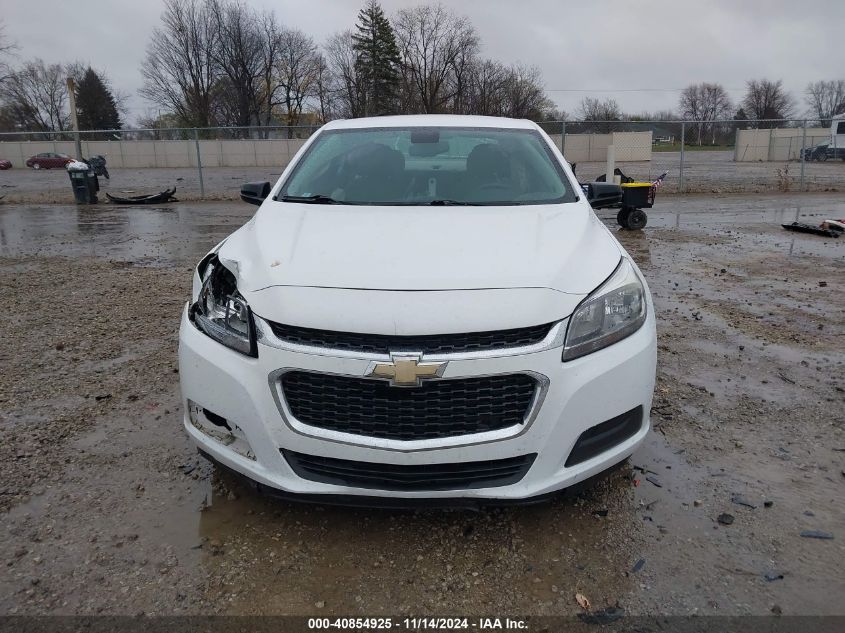 2016 Chevrolet Malibu Limited Ls VIN: 1G11B5SA6GF160627 Lot: 40854925