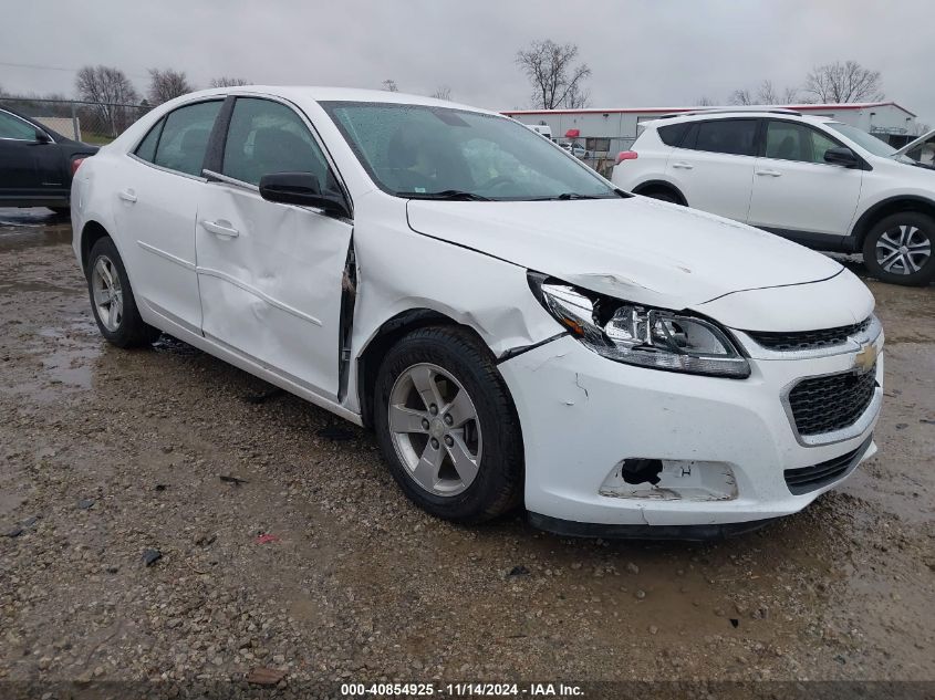 2016 Chevrolet Malibu Limited Ls VIN: 1G11B5SA6GF160627 Lot: 40854925